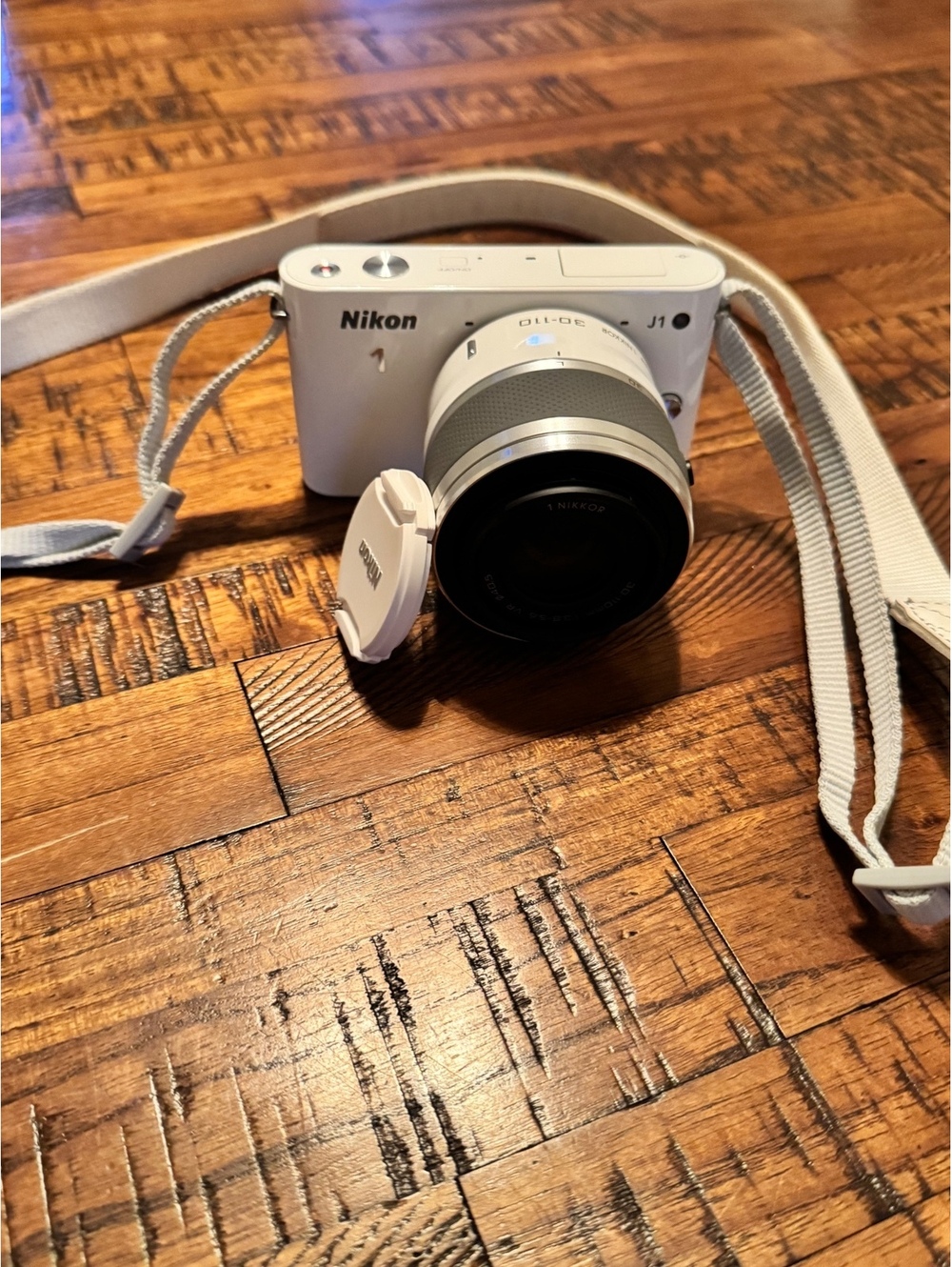 Nikon 1 J1 Mirrorless Interchangeable Lens Camera with Two Lenses and Carrying P